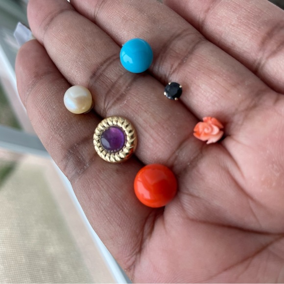 Real! 14kt Gold & 10kt Gold Scrap Lot - Picture 2 of 8